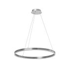 Dainolite CIR-2434C-5CCT-SV Circulo 1-Light 34W Silver LED Pendant