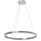 Dainolite CIR-2434C-SV Circulo 1-Light 34W Silver LED 1-tier Chandelier