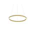 Dainolite CIR-3263C-AGB Circulo 1-Light 63W Aged Brass LED 1-tier Chandelier