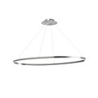 Dainolite CIR-4463C-SV Circulo 63W silver LED Chandelier