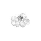 Dainolite CLZ-143FH-PC Charlize 3-Lights 120W Polished Chrome LED Flush Mount