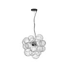 Dainolite CLZ-206P-MB Charlize 6-Lights 240W Matte Black Pendant