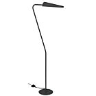 Dainolite CSE-531F-MB Cassie 1-Light 60W Matte Black Floor Lamp