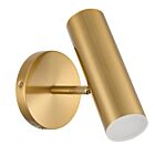 Dainolite CST-106LEDW-AGB Constance 1-Light 6W Aged Brass LED Wall Sconce