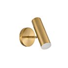 Dainolite CST-106LEDW-AGB Constance 1-Light 6W Aged Brass LED Wall Sconce