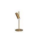 Dainolite CST-196LEDT-AGB Constance 1-Light 6W Aged Brass LED Table Lamp