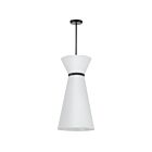 Dainolite CTN-141P-MB-790 Caterine 1-Light 100W White LED Pendant
