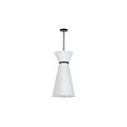 Dainolite CTN-141P-MB-790 Caterine 1-Light 100W White LED Pendant