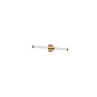 Dainolite CVT-2412LEDW-AGB Corvette 1-Light 12W Aged Brass Wall Sconce