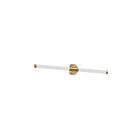 Dainolite CVT-3620LEDW-AGB Corvette 1-Light 20W Aged Brass Wall Sconce