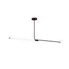 Dainolite CVT-7236LEDHP-MB Corvette 1-Light 36W Matte Black LED Pendant