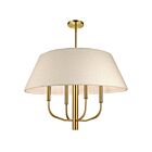 Dainolite DAL-244C-AGB Dalia 4-Lights 240W Aged Brass LED Pendant