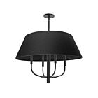Dainolite DAL-244C-MB-511 Dalia 4-Lights 240W Black LED Pendant