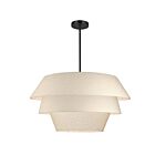Dainolite DAL-264C-MB Dalia 4-Lights 240W White LED Chandelier