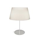 Dainolite DAL-281T-MW Dalia 1-Light 60W Matte White LED Table Lamp