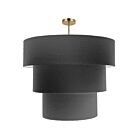 Dainolite DAL-309P-AGB-511 Dalia 9-Lights 540W Black LED Pendant
