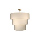 Dainolite DAL-309P-AGB Dalia 1-Light 540W White LED Pendant