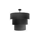 Dainolite DAL-309P-MB-511 Dalia 9-Lights 540W Black LED Pendant