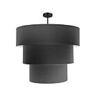 Dainolite DAL-309P-MB-511 Dalia 9-Lights 540W Black LED Pendant