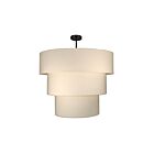 Dainolite DAL-309P-MB Dalia 9-Lights 540W White LED Pendant