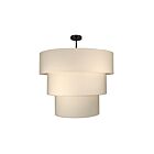 Dainolite DAL-309P-MB Dalia 9-Lights 540W White LED Pendant