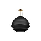 Dainolite DAL-3224P-AGB-511 Dalia 9-Lights 540W Black LED Pendant