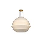 Dainolite DAL-3224P-AGB Dalia 9-Lights 540W White LED Pendant