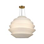 Dainolite DAL-3224P-AGB Dalia 9-Lights 540W White LED Pendant