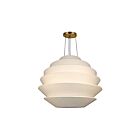 Dainolite DAL-3224P-AGB Dalia 9-Lights 540W White LED Pendant