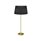 Dainolite DAL-611F-AGB-511 Dalia 1-Light 100W Black LED Floor Lamp