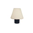 Dainolite DAL-91T-MB Dalia 1-Light 60W Grey LED Table Lamp