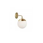 Dainolite DAY-141W-AGB Dayana 1-Light 40W Aged Brass LED Wall Sconce