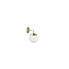 Dainolite DAY-141W-AGB Dayana 1-Light 40W Aged Brass LED Wall Sconce
