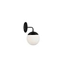 Dainolite DAY-141W-MB Dayana 1-Light 40W Matte Black LED Wall Sconce