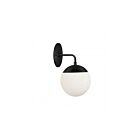 Dainolite DAY-141W-MB Dayana 1-Light 40W Matte Black LED Wall Sconce