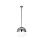 Dainolite DAY-143P-PC Dayana 3-Lights 120W Polished Chrome Halogen Rod Pendant