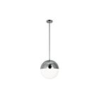 Dainolite DAY-143P-PC Dayana 3-Lights 120W Polished Chrome Halogen Rod Pendant