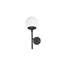 Dainolite DAY-161W-MB Dayana 1-Light 40W Matte Black LED Wall Sconce