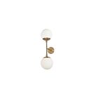 Dainolite DAY-232W-AGB Dayana 2-Lights 80W Aged Brass LED Wall Sconce