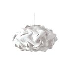 Dainolite DBL-FLT-790 Globus 3-Lights 96W White LED Globus Squash Pendant