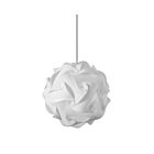 Dainolite DBL-M-790 Globus 1-Light 42W White LED Globus Medium Pendant