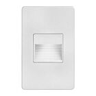 Dainolite DLEDW-200-WH 3W White Rectangle LED Wall Light