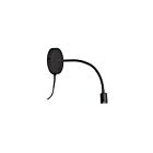Dainolite DLEDW-263-MB Wynne 1-Light 3W Matte Black LED Wall Lamp