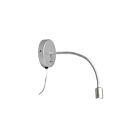 Dainolite DLEDW-263-SV Led 1-Light 3W Silver LED Wall Lamp
