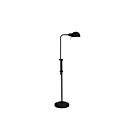 Dainolite DM1958F-MB Fedora 1-Light 60W Matte Black Incandescent Adjustable Floor Lamp