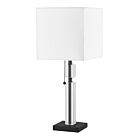 Dainolite DM231-MB Fernanda 1-Light 100W Black Table Lamp