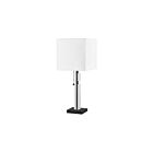 Dainolite DM231-MB Fernanda 1-Light 100W Black Table Lamp