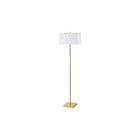 Dainolite DM231F-AGB Fernanda 2-Lights 200W Aged Brass Floor Lamp