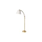 Dainolite DM2578-F-AGB Felix 1-Light 100W Aged Brass Incandescent Adjustable Floor Lamp