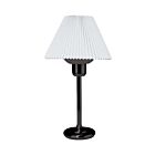 Dainolite DM980-BK 1-Light 200W Black LED Table Lamp